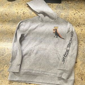 Gray Art Class Basquiat Hoodie M(8-10)